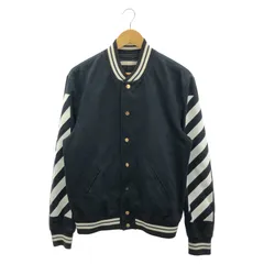 【中古】OFFWHITE スタジャン サイズS オフホワイト[24]のサムネイル