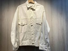 023092 UNFOLLOW ジャケット ホワイト カバーオール - メルカリ