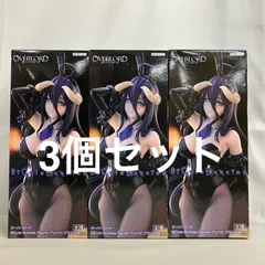 未開封 オーバーロード BiCute Bunnies Figure アルベド ブラック フィギュア 3個セット SF6278 c107