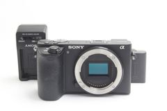 中古」ソニーa6500 カメラ・バッテリー6個・ケージ・64GB SDカード 