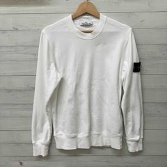STONE ISLAND】スウェット Lサイズ ワッペン ホワイト - メルカリ