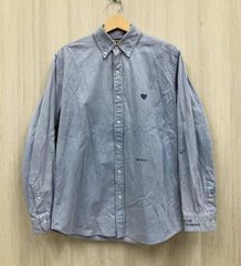 ノベルティ付】【Lサイズ】HUMAN MADE 長袖シャツ ブルー - メルカリ