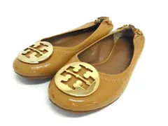 TORY BURCH トリーバーチ パテントレザー フラットシューズ バレエシューズ 靴 シューズ レディース ベージュ系 DN5611のサムネイル