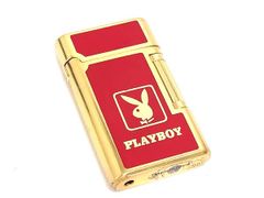 PLAYBOY ライター(№1400) ・シガレットケース セット ゴールド - メルカリ