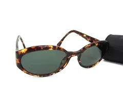 ■美品■ DKNY ダナキャランニューヨーク DOWNING K0451 べっ甲調 サングラス メガネ 眼鏡 レディース ブラウン系 DN5248のサムネイル