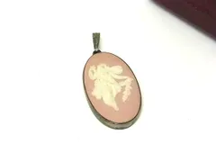 WEDGWOOD ウェッジウッド ジャスパー カメオ トップのみ ネックレストップ ペンダントトップ アクセサリー ライトピンク系 DN5210のサムネイル