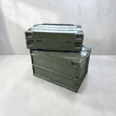 ミリタリーフォールディングコンテナーボックスARMY BOX 40L 5セット