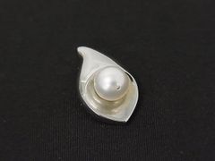 TASAKI SHINJU 真珠 シルバー 925 リーフ ピンブローチ 希少 - メルカリ