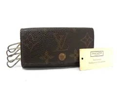 LOUIS VUITTON ルイヴィトン M62631 モノグラム ミュルティクレ4 4連 キーケース 鍵入れ メンズ レディース ブラウン系 DN5068のサムネイル