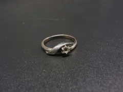 4℃ ヨンドシー SV925 ラインストーン リング 指輪 アクセサリー 約8号 レディース シルバー系 DN3073のサムネイル