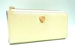 ■美品■ 傳濱野 HAMANO ハマノ TWANY トワニー コラボ  L字ファスナー 長財布 レディース シャンパンゴールド系 DM8070のサムネイル