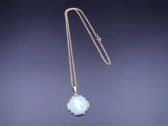 WEDGWOOD ウェッジウッド ジャスパー カメオ ネックレス ペンダント アクセサリー レディース ゴールド系×ライトブルー系 DM7856のサムネイル
