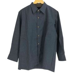イッセイミヤケ ISSEY MIYAKE 70-80S 初期タグ ウール L/S シャツ