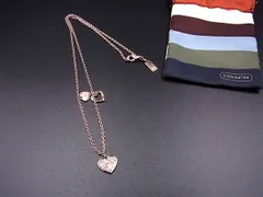 COACH コーチ ラインストーン ネックレス ペンダント アクセサリー レディース ゴールド系 DM7938のサムネイル