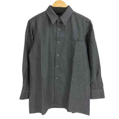 イッセイミヤケ ISSEY MIYAKE 80S 筆タグ L/S シャツ メンズ 表記無