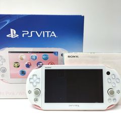 美品】SONY PS Vita 本体 PCH-2000 ライトピンク×ホワイト - メルカリ