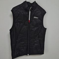 Titleist タイトリスト メンズ 中綿ベスト オフホワイト Lサイズ