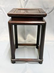 L538」長期保管品 唐木 高卓 花台 盆栽台 飾り台 茶道具 - メルカリ