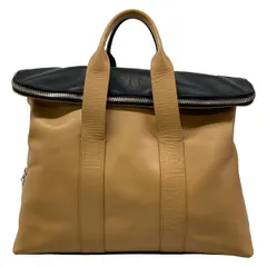 3.1 Phillip lim(スリーワンフィリップリム) ハンドバッグ 31アワーバッグ 黒×ライトブラウン レザーのサムネイル