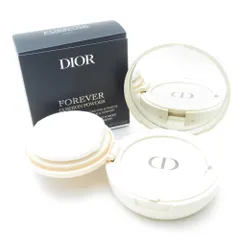 美品 Dior ディオール ディオールスキン フォーエヴァー クッション パウダー フェイスパウダー 10g 残量多 コーラル BD5608C2