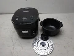 SHARPシャープ 炊飯器 KS-CF05B-B 3合　24年製　 一人暮らし マイコン パン調理機能 ブラック 2606のサムネイル
