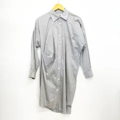 Vivienne Westwood ANGLOMANIA ヴィヴィアン ウエストウッド アングロマニア オーブ刺繍 変形 シャツ ワンピース Ks5-43のサムネイル