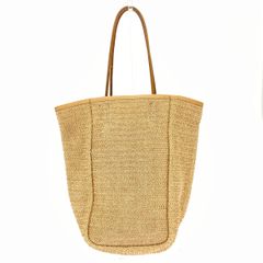 美品 sans arcidet 大草直子 自由区別注 ラフィアトートバッグ - メルカリ