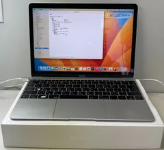 MacBook 12インチ Core i3 2017 8/256GB デュアルコア シルバー 五10078のサムネイル