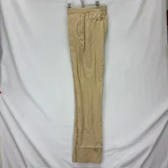 90s POLO by RALPH LAUREN LINEN SILK ノータック トラウザーズ サイズＷ32 難あり 08060610 01のサムネイル