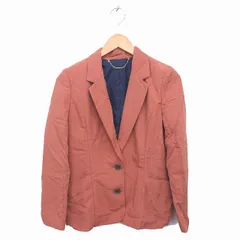 フリーズマート Free's Mart テーラード ジャケット アウター 総裏地 薄手 無地 シンプル M 茶 ブラウン /TT25のサムネイル