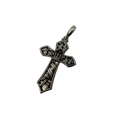 【中古品】 JUSTIN DAVIS ジャスティンデイビス SPJ800 925 LEGENDARY CROSS PENDANT TOP レジェンダリー クロス ペンダント トップ アクセサリー 【192-260606-cs-08-izu】のサムネイル