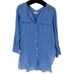 マカフィー MACPHEE 開襟 L/S 染 シャツ レディース JPN：36 のサムネイル