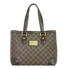 本物 ルイヴィトン LOUIS VUITTON LV ハムステッド PM ダミエ エベヌ