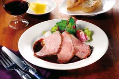 【令和8年7月31日までの期間限定商品】神戸･元町 ｢ｱｼｴｯﾄ｣	ﾛｰｽﾄﾋﾞｰﾌ 400g	 6010000	  ﾛｰｽﾄﾋﾞｰﾌ400g･ﾃﾞﾐｸﾞﾗｽｿｰｽ30gのサムネイル