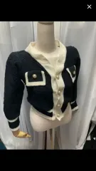 パールニットカーディガンジャケット