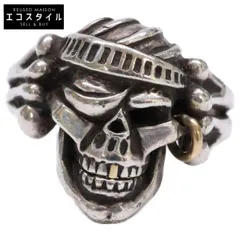 LEATHERS AND TREASURES　レザーズアンドトレジャーズ　925 18K Small pirate ring パイレーツ　21号のサムネイル
