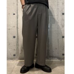 Cornier コルニエ GABARDINE WIDE PANTS 25ss - メルカリ