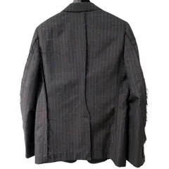 COMME des GARCONS HOMME DEUX 23SS ウールカットオフストライプジャケット 8069000146363のサムネイル