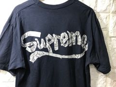 新品未開封・おまけ付】Supreme Tape Tee Navy 紺 M - メルカリ