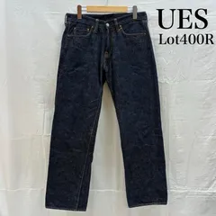 ウエス 400R 茶綿 14.9oz ストレート ボタンフライ オフセット セルビッチ デニム パンツ メンズ 32インチ ISItems【USED】【古着】【中古】50160797のサムネイル
