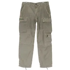 WTAPS ダブルタップス 13AW JUNGLE.STOCK/TROUSERS.COTTON.SATIN 132GWDT-PTM06 ジャングル ストック トラウザーズ コットン サテン オリーブドラブ カーゴ パンツ ボトムス サイズ1(S) Juneのサムネイル
