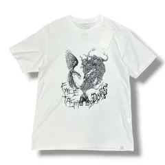 参考上代13,200円 未使用品 FACETASM × DOGS 24SS コラボTシャツ 半袖カットソー ファセッタズム ドッグス コラボ SRO-TEE-Ulll ホワイト Ｓ 2060A1のサムネイル