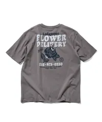 LFYT エルエフワイティー FLOWER DELIVERY TEE 半袖Tシャツ LS260114 CHARCOAL XLサイズ ¥7700 ＋ 送料¥600のサムネイル