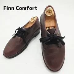 フィンコンフォート Finn Comfort コンフォートシューズ 4.5 23.5 茶 本革 ドイツ製 レディース カジュアル 革靴 ウォーキング シューズ レザー ウェッジソール 外羽根 レースアップ 4 1/2 9085108 hws02670のサムネイル
