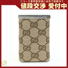  グッチ シガレットケース GG 123033 ベージュのサムネイル