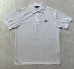 ザノースフェイス ボーダー ポロシャツ ストライプ Tシャツ メンズL 