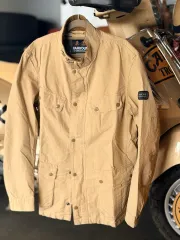 バブアー インターナショナル Summer wash duke ジャケット ベージュ Lのサムネイル