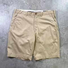 POLO GOLF Ralph Lauren ポロゴルフ ラルフローレン ワイド ショートパンツ ショーツ メンズW36相当 古着 アメカジ カーキ ベージュのサムネイル