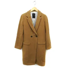 スピック＆スパン ノーブル Spick&Span Noble チェスター コート アウター ロング ウール スリット 無地 38 茶 ブラウン /NT24のサムネイル