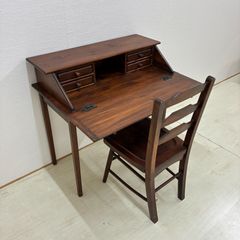 KAI様専用】英国アンティーク調 マホガニー デスク テーブル 幅130cm